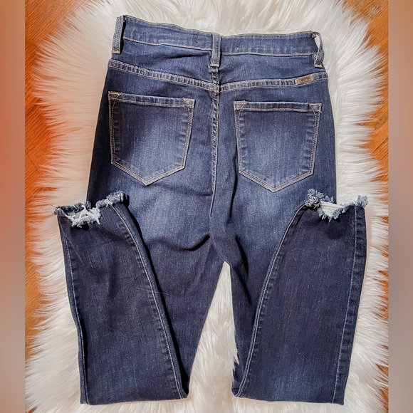 KANCAN- Dark Wash Jeans 9/28 - Picture 3 of 3